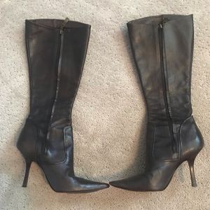 BCBGMaxAzria Black Heeled Boots